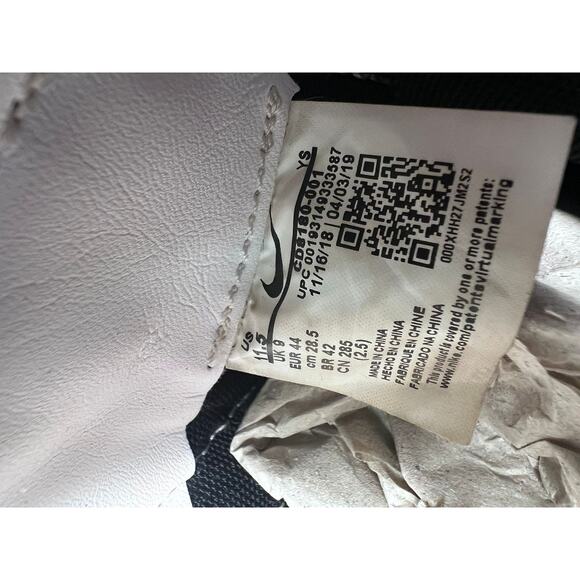 Nike Waffle Racer Shoes Womens Size 11.5 Off-White OW Fuchsia CD8180-001 *READ - Picture 9 of 14